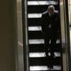 A man rides an escalator in the terminal at Washington Dulles International Airport. The Centers for Disease Control and Prevention announced that the Ebola patient being treated at a Texas hospital passed through Washington Dulles on a United Airlines flight two weeks ago.
Mark Wilson/Getty Images
